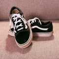 Vans Old Skool Black and White Sneakers Size 7 Men / 8.5 Women