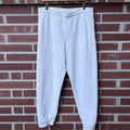 TNA Light Gray Sweatpants with Elastic Waistband and Cuffs
