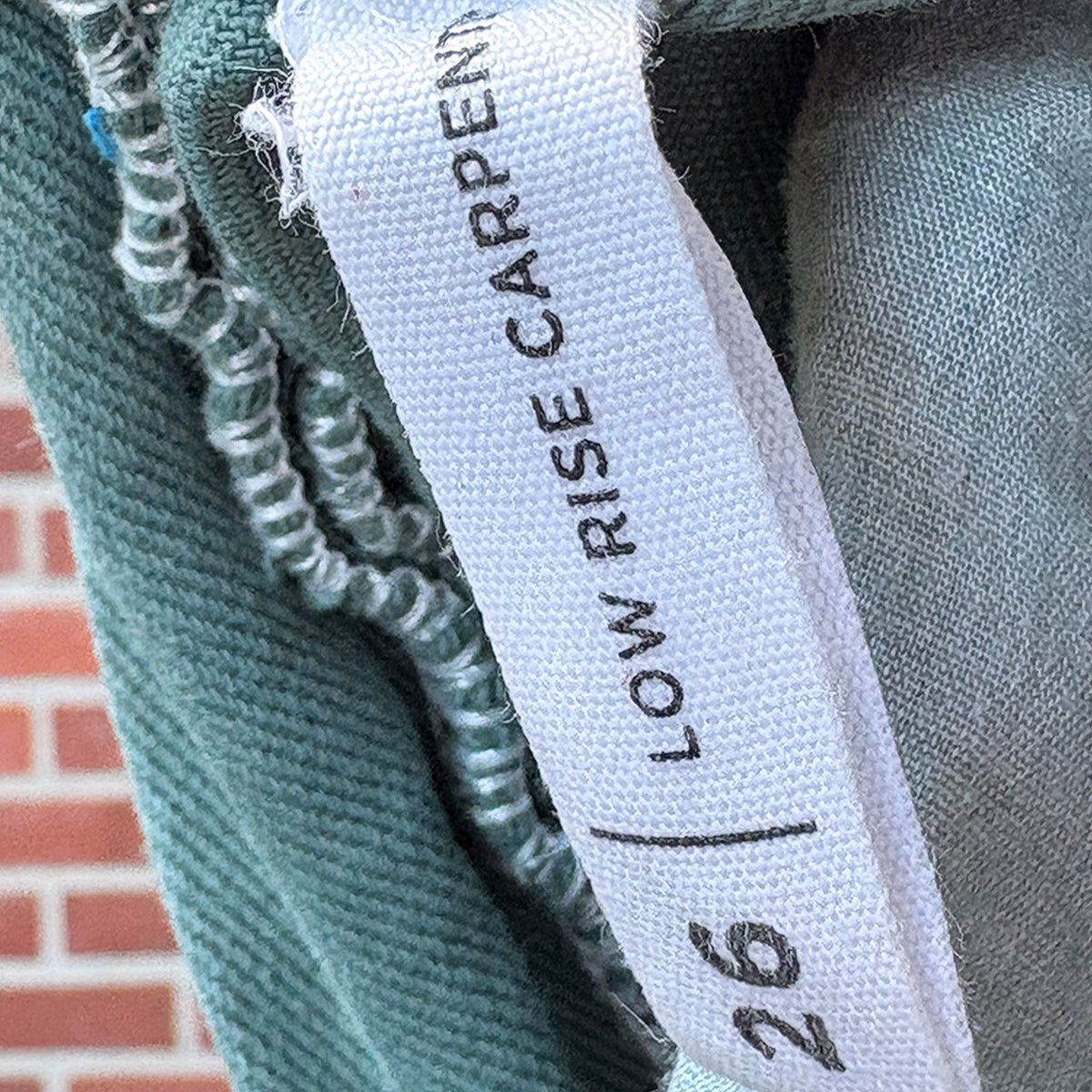 Pacsun Low Rise Carpenter Pants in Sage Green, Size 26