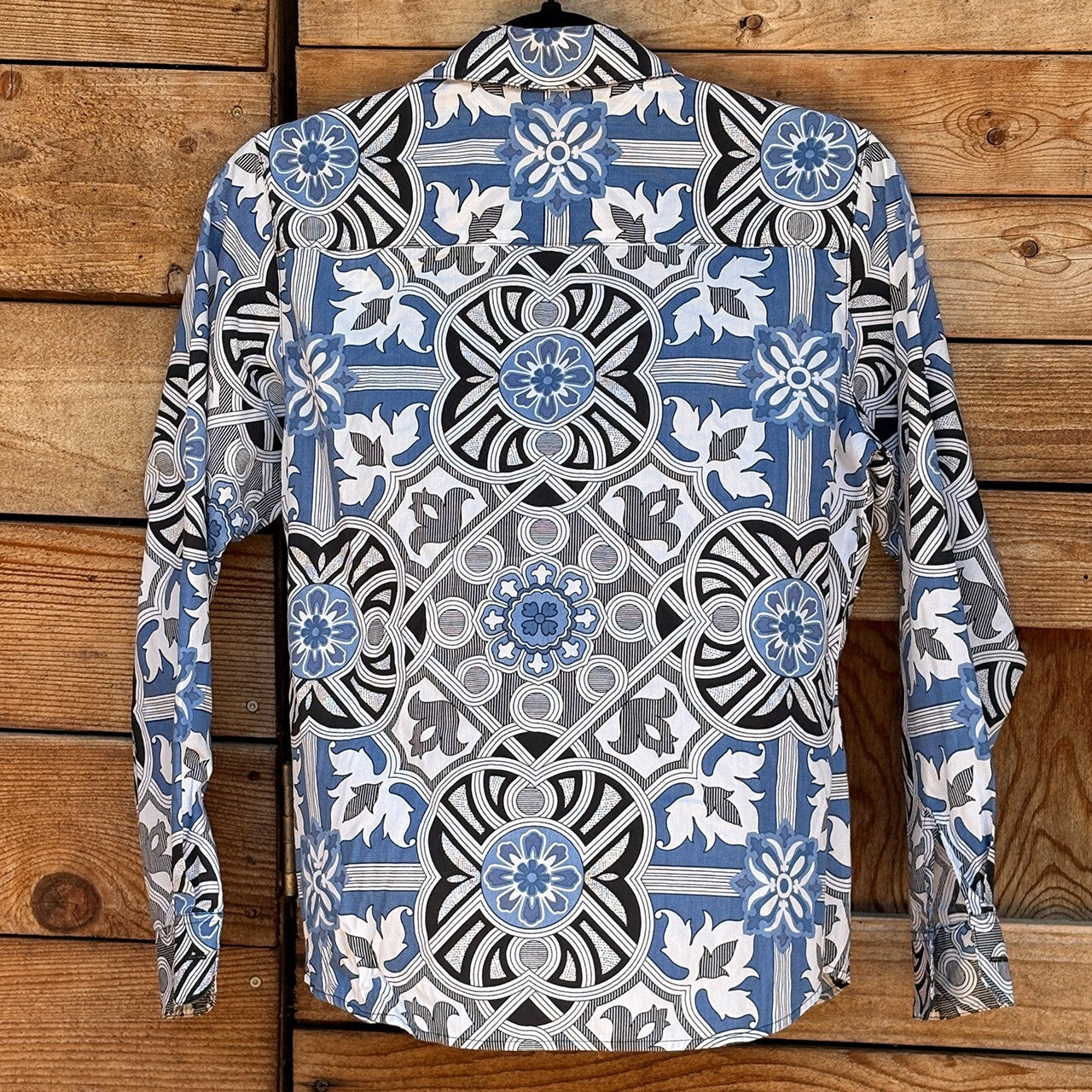 Foxcroft Wrinkle-Free Button-Up | Geo, 2P