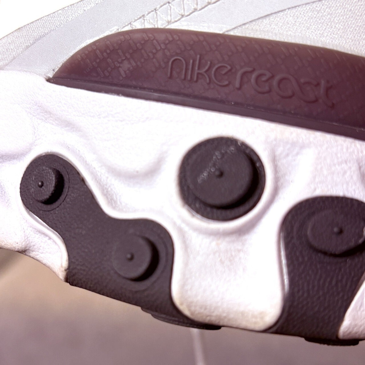 Nike React White Athletic Sneakers - Lightweight and Comfortable
