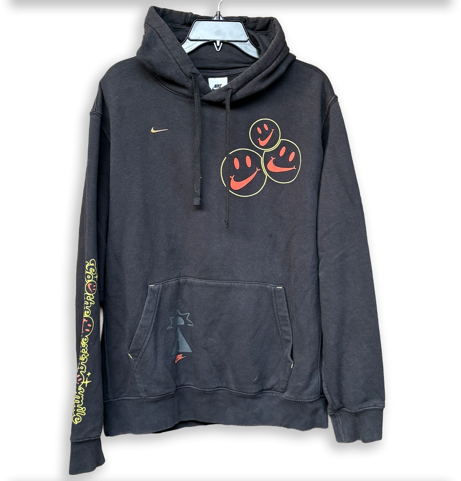 Nike Black Smiley Balloon Hoodie