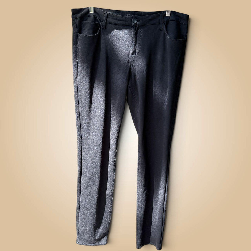 Kut from the Kloth Women's Black and Grey Trousers