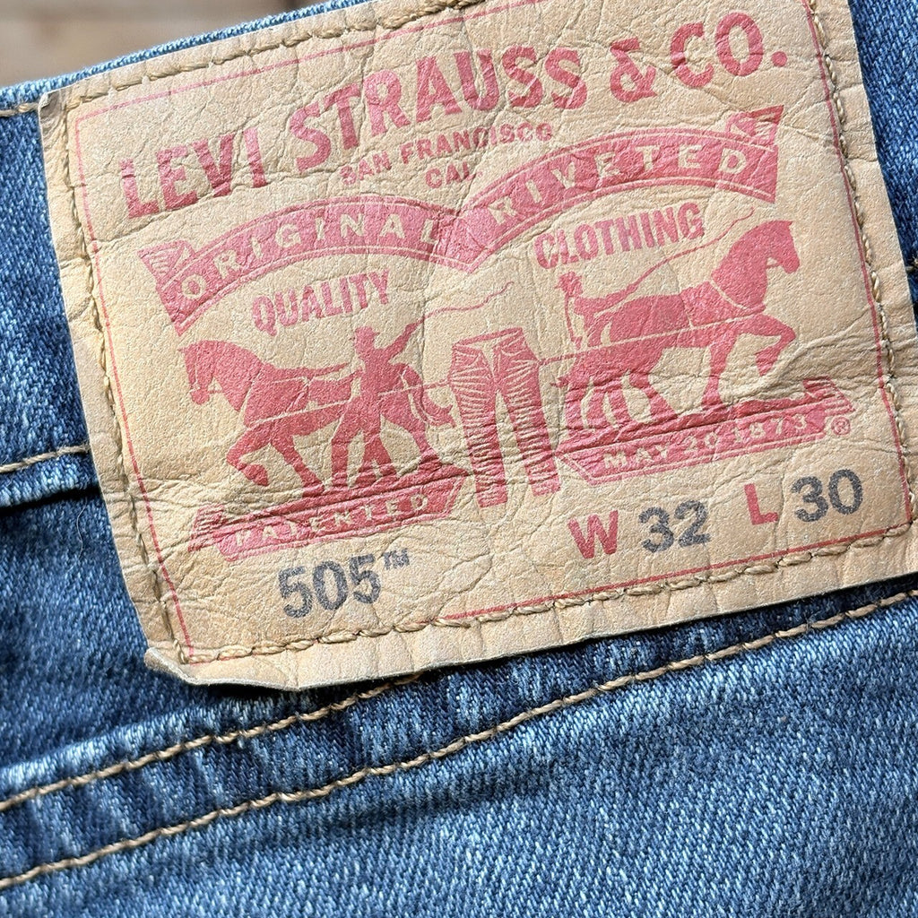 Levi's 505 Denim Cutoff Shorts