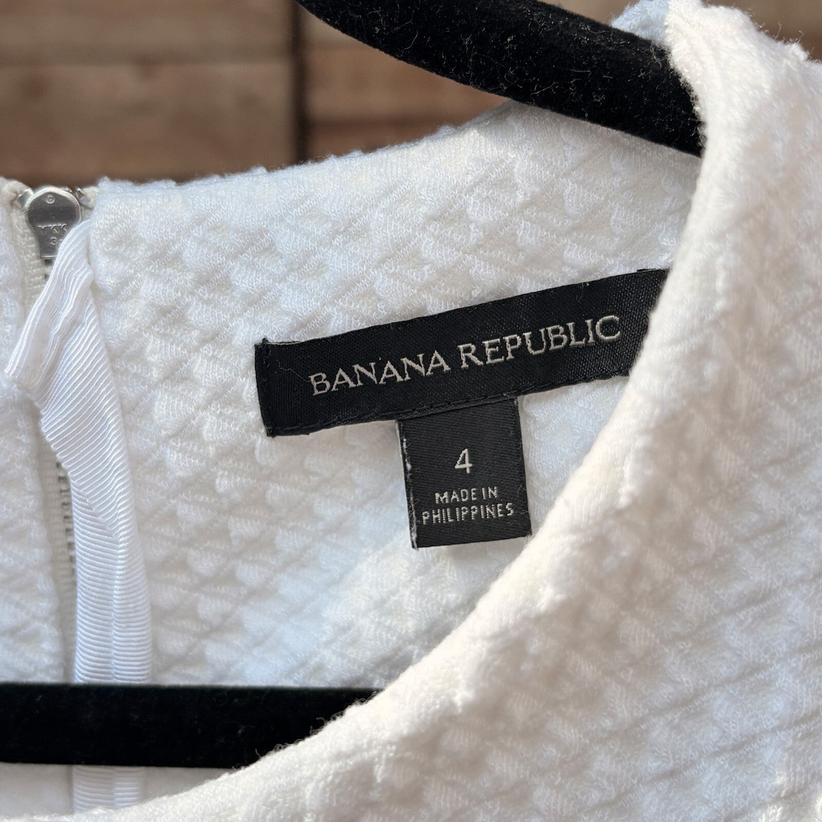 Banana Republic Textured Fit & Flare Dress