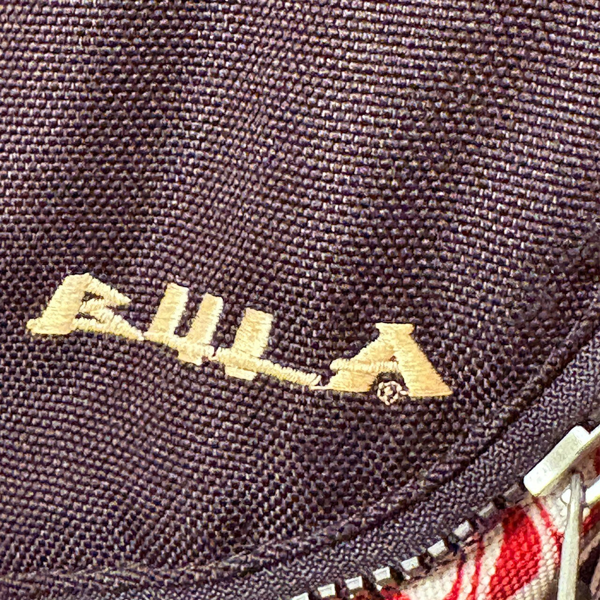 BULA Red and Black Floral Pattern Backpack