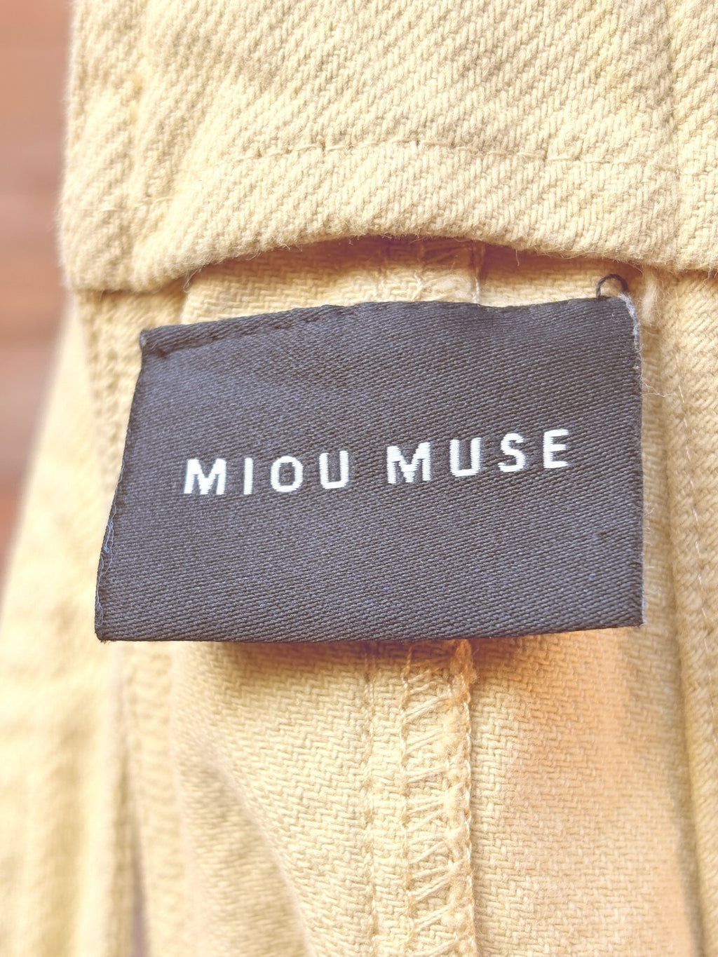 Miou Muse Cotton Short Overalls