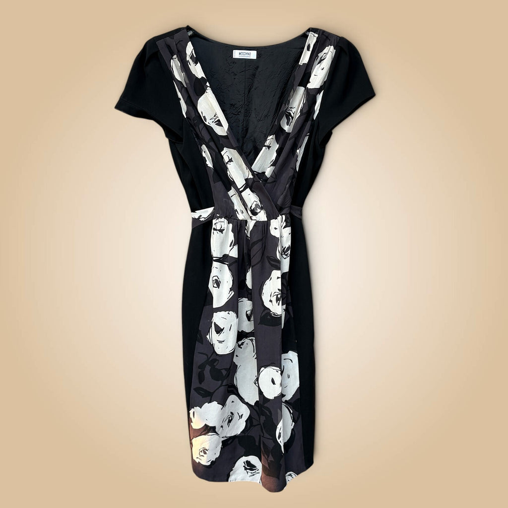 Moschino Cheap & Chic Wrap Dress | Floral, 8