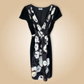 Moschino Cheap & Chic Wrap Dress | Floral, 8