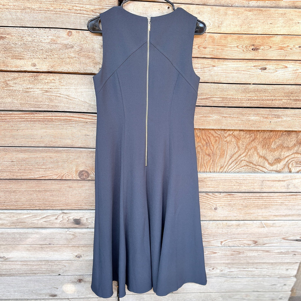 Eliza J Sleeveless Midi | Navy, 8