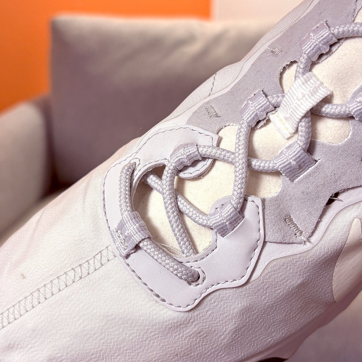 Nike React White Athletic Sneakers - Lightweight and Comfortable