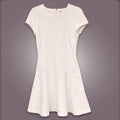 Banana Republic Textured Fit & Flare Dress