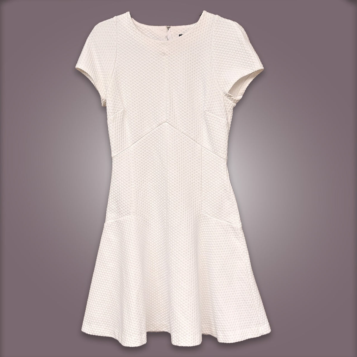 Banana Republic Textured Fit & Flare Dress