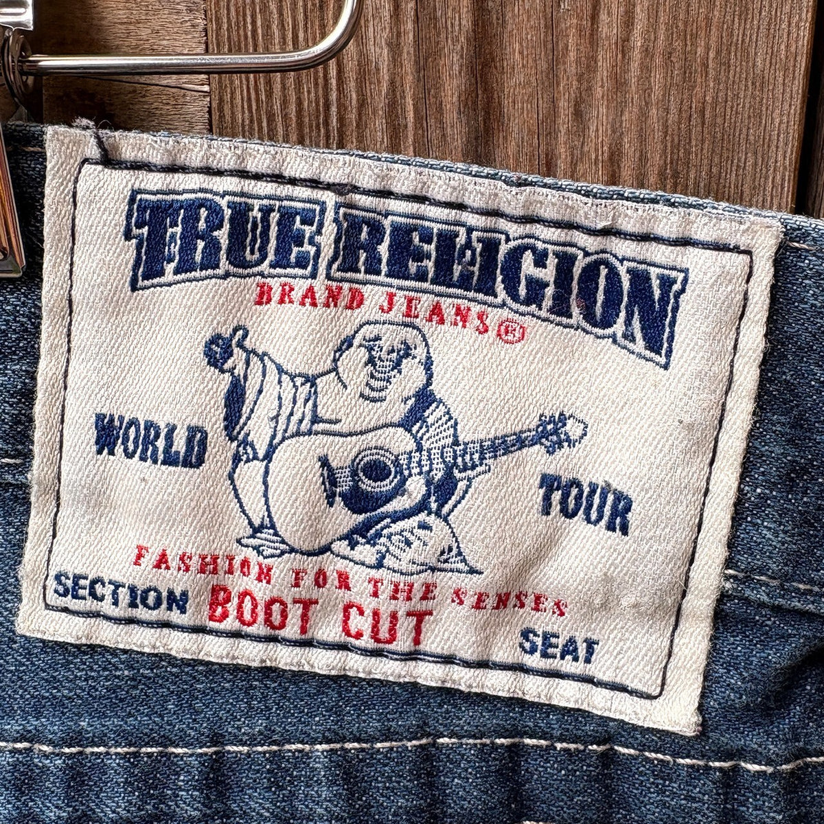 True Religion Men's Boot Cut Jeans Size 36 Made in USA