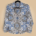 Foxcroft Wrinkle-Free Button-Up | Geo, 2P