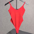 ZARA Red Sleeveless Bodysuit Size M